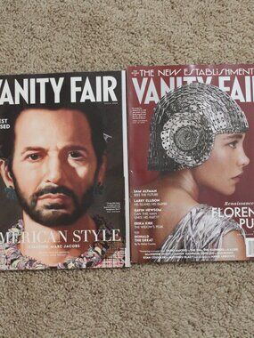 Vanity Fair magazine Lot of 2 2026 Issues Featuring VF Best Dressed List